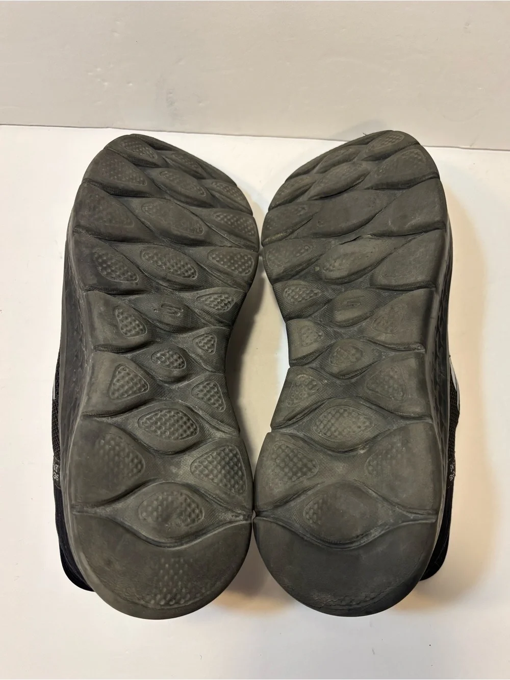 Skechers Men's All-Black Slip-On Mesh Sneakers